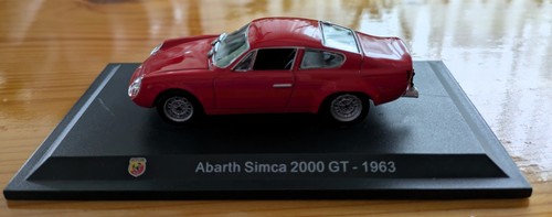 Modellauto abarth simca - modellauto,