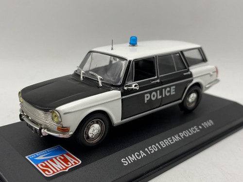 Simca 1501 break - simca, police